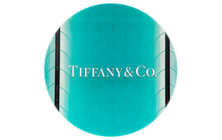 Santa Clara, CA  USA - January 14, 2021:  Tiffany and Co luxury fashion designer store boutique. A luxury fashion house selling clothing, cosmetics, accessories, jewelry, perfumes, based in New Yorkのeditorial素材