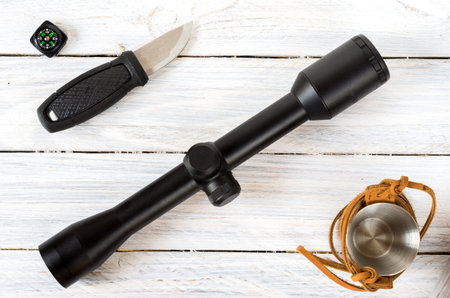 Accessories for hunting and aimed shooting. Sport.