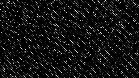 Abstract dotted black background. Grid of blinking dots. Big data visualization.のイラスト素材
