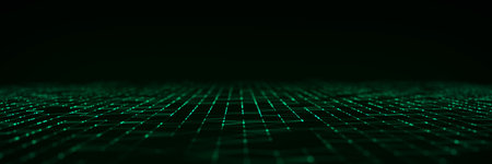 Futuristic digital data transfer concept. High-speed data flow of cryptocurrency servers. blockchain...