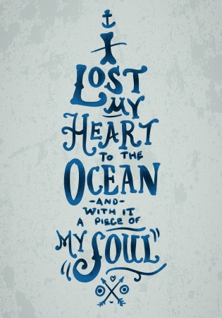 Typography illustration  Poster for your home or office のイラスト素材
