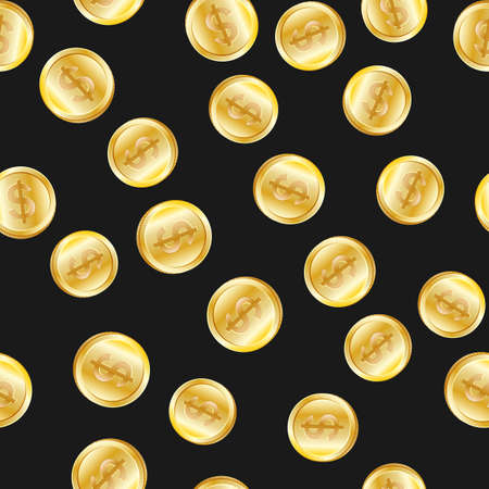 Seamless pattern with molecular structure abstract chemical background. Vector illustrationのイラスト素材