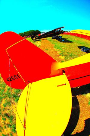 high contrast aircraft posterの写真素材