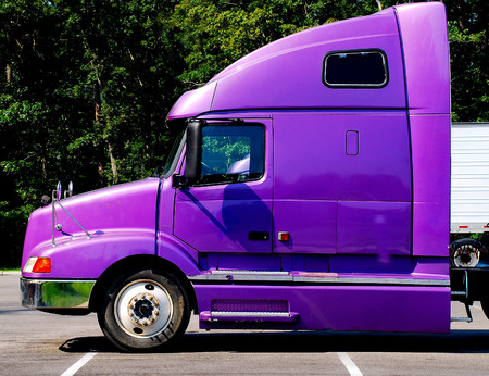 heavy truck tractorの写真素材