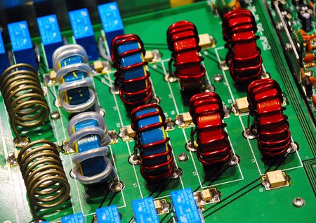 electronic circuit boardの写真素材