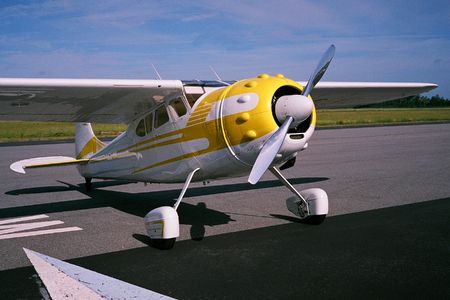 classic propeller aircraft