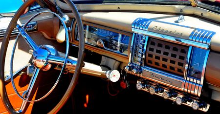Richond, VA, Vintage Auto Show, interior, September 4, 2010のeditorial素材