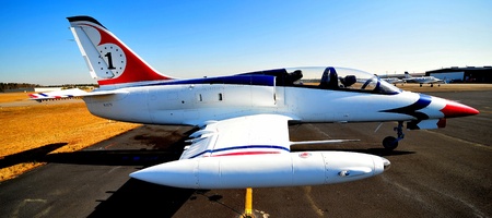  vintage military jet trainerのeditorial素材