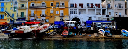 Capri, Italy, waterfront, 2012のeditorial素材