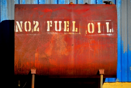 fuel oil tankの写真素材