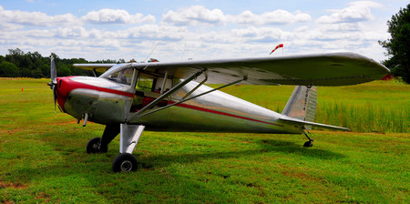 classic training airplane
