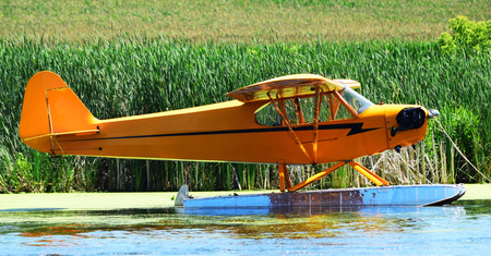 float airplaneの写真素材