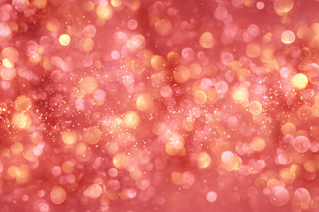 Abstract bokeh background. Christmas and New Year holidays background.の写真素材