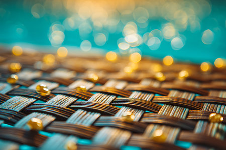 abstract background with bokeh defocused lights and shadow.の素材