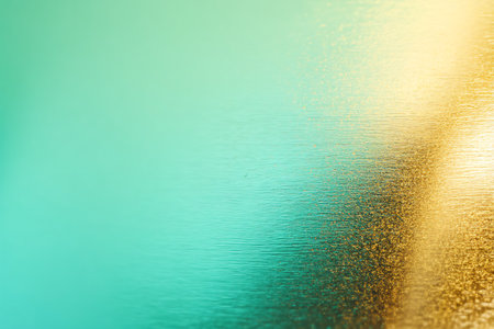 Abstract background of sea water surface with bokeh lights and reflectionsの素材
