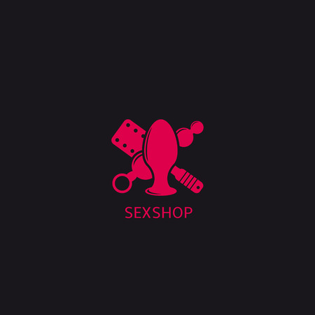 intimate shop iconのイラスト素材