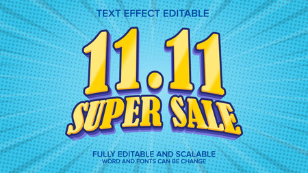 Editable text effect - 10 Percent Sale, can be used for Web and Mobile