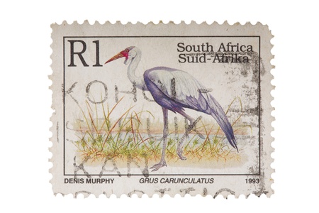 African postage stampの写真素材