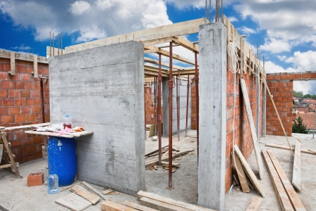 Construction siteの写真素材