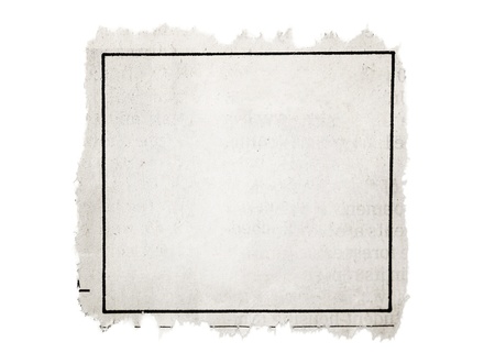 Classified Ad, part of newspaperの写真素材