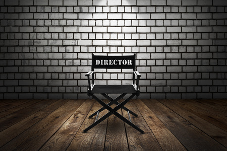 Director chairの写真素材