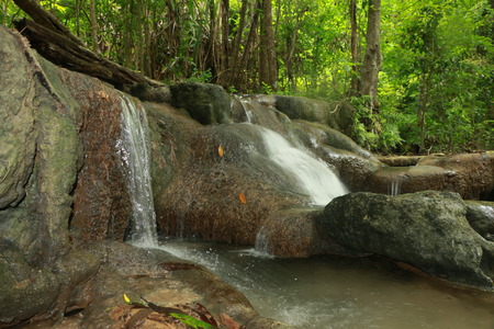 waterfallの写真素材