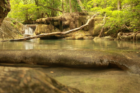 Water fallの写真素材