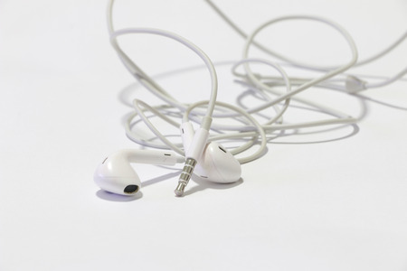 Smart Phone With Earphones