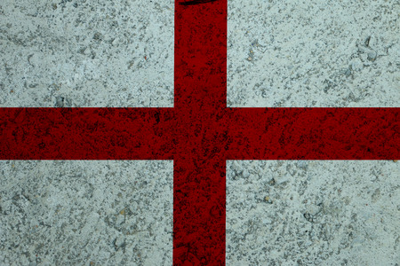 England flag ,Original and simple Republic of The England flag.Nation flagの写真素材