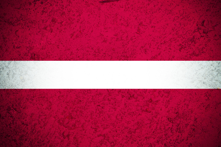 Latvia flag ,original and simple Latvia flag.Nation flagの写真素材