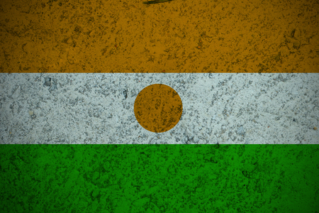 Niger flag ,Niger national flag illustration symbol.の写真素材