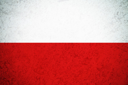 Poland flag ,Poland national flag illustration symbol.の写真素材