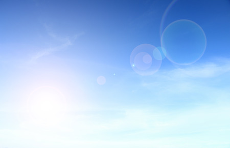Sun light illustration backgroundの写真素材
