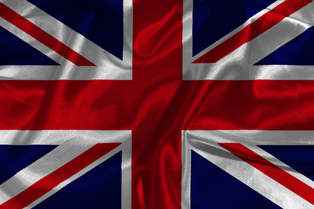 United Kingdom flag 3D illustration symbol. The kingdomの写真素材