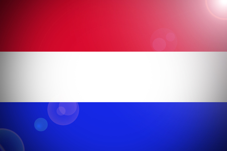 Netherlands flag ,Netherlands national flag 3D illustration symbolの写真素材