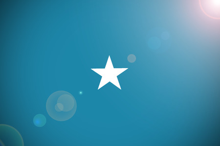 Somalia flag ,3D Somalia national flag 3D illustration symbolの写真素材