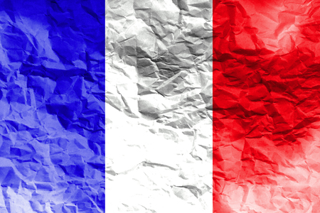 France flag ,3D France national flag 3D illustration symbol.の写真素材