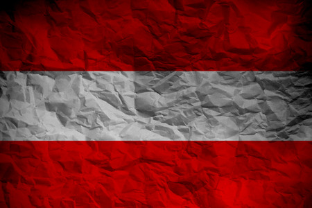 Austria flag ,Austria national flag 3D illustration symbol.の写真素材