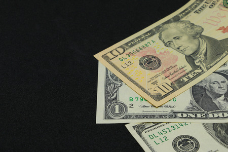 US dollar money for business and financial backgroundの写真素材