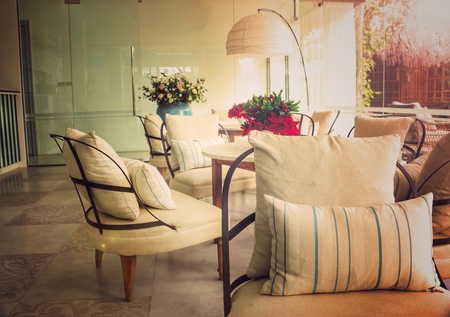 Interior decoration design backgroundの写真素材