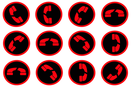 Telephone design backgroundの写真素材
