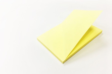 Post it on the white background