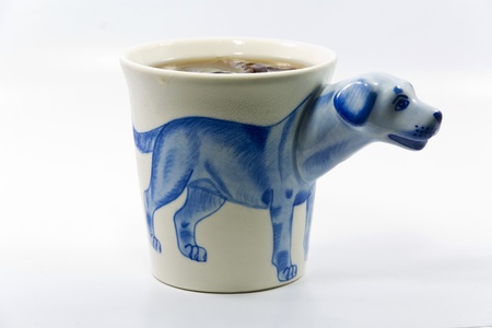 For dog lovers. Shape of a dog.For collectors.の写真素材