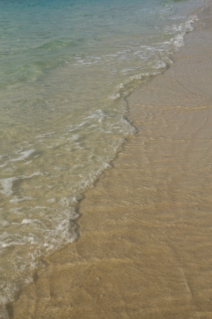 small wave  wave on beach in SaMed island  On the beach in Thailand の写真素材