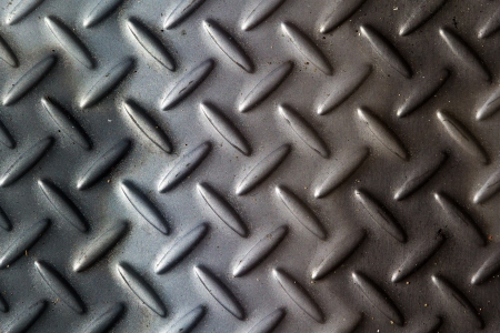 Steel surface with dirty materials in warehouses の写真素材