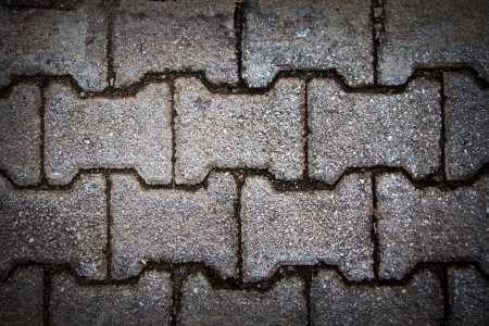 Concrete Blocks Paving pedestrian の写真素材