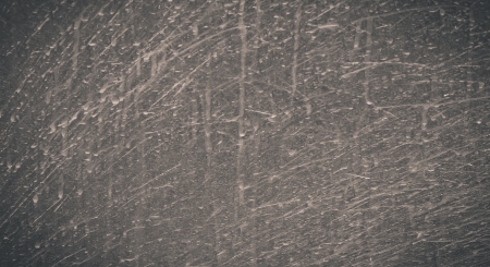 Surface water stains on the black cars の写真素材