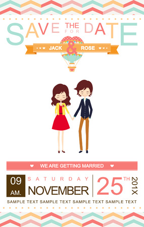 Seamless pattern  Wedding invitation card   illustrationのイラスト素材