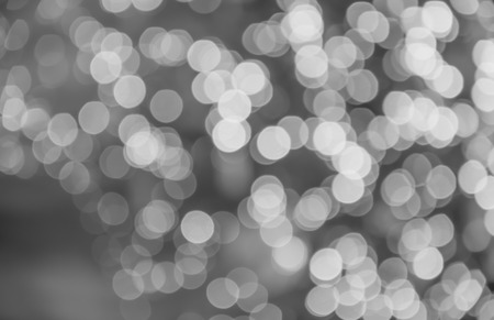 Monochrome black and white de-focused bokeh backgroundの写真素材