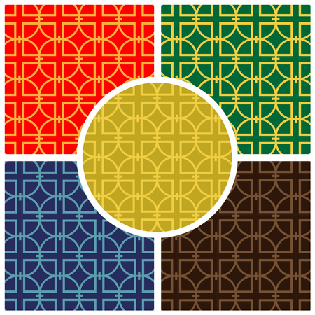 multicolor seamless pattern. vector illustration.のイラスト素材